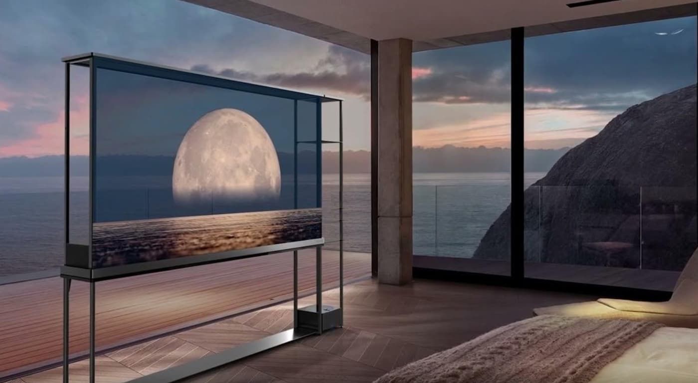 LG OLED T- World’s first Transparent 4K Smart TV