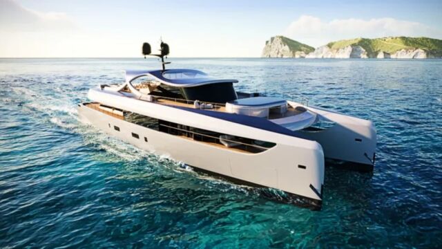 Solsea Zero-Emission Concept Catamaran