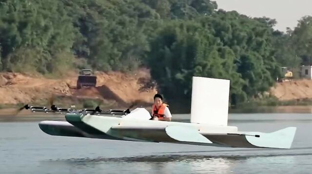 The Personal Flying Watercraft