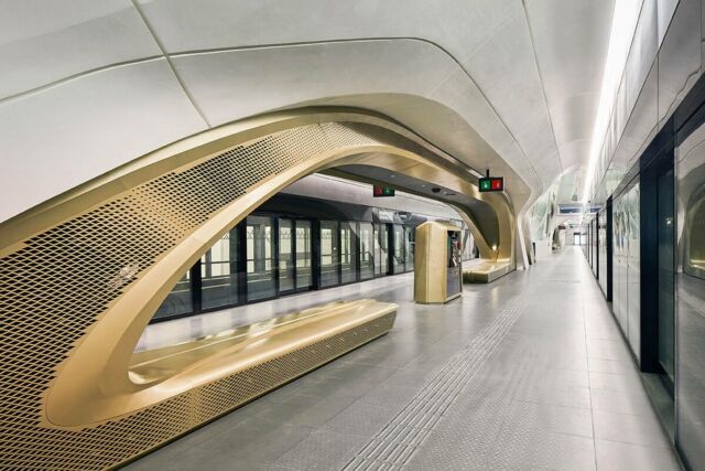 Zaha Hadid Architects' Metro Station (3)