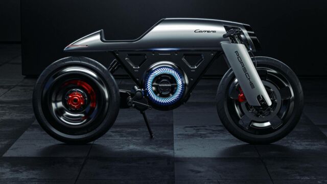 Porsche Café Racer electric motorcycle (3)