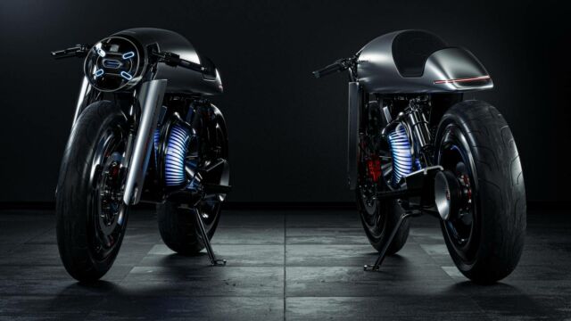 Porsche Café Racer electric motorcycle (2)