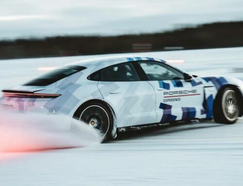 Porsche set a World Record for the Longest continuous Ice drift