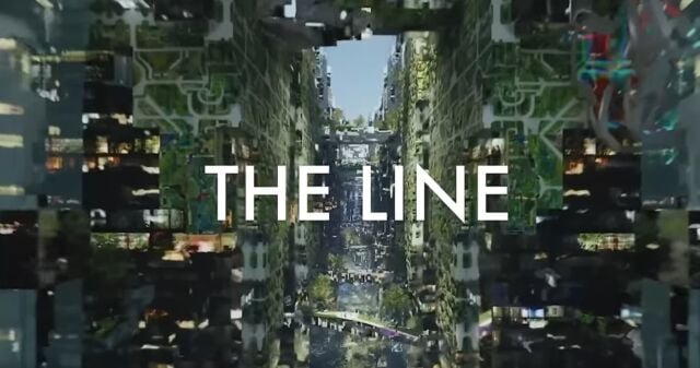 The Line in Saudi Arabia