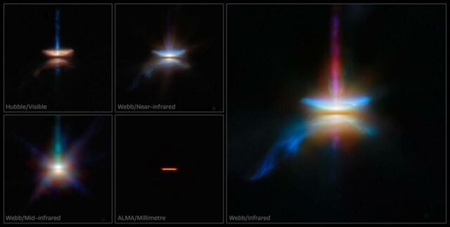 A Dusty and Active disc of HH 30 from Webb