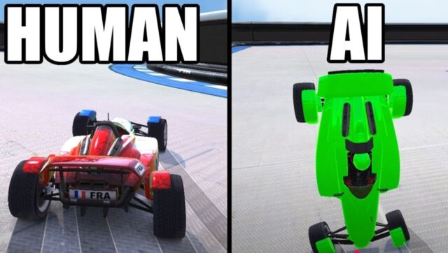 AI exploits a game-breaking bug in Trackmania