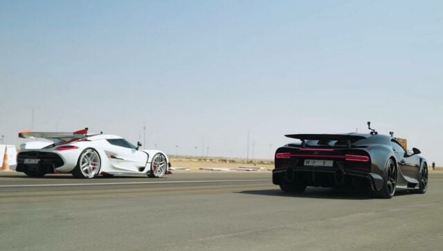 Koenigsegg Jesko v Bugatti Chiron Super Sport