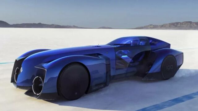 Renault Filante Record 2025 concept car