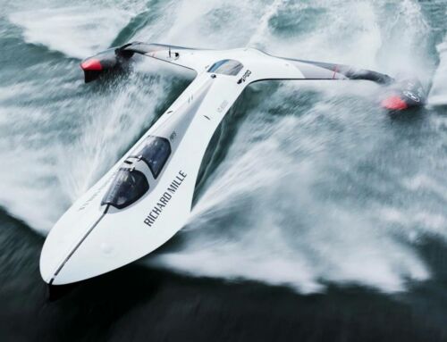 The SP80 Trimaran ready to break the sailing record