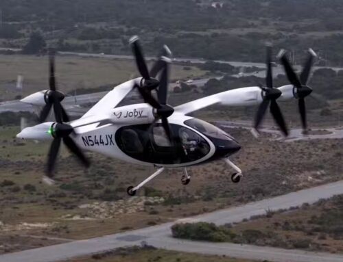Flying Through Transition with a Pilot Onboard Joby aircraft