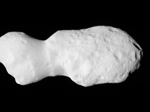 Stunning Views of Peanut-Shaped Asteroid 1 Views of Peanut-Shaped Asteroid