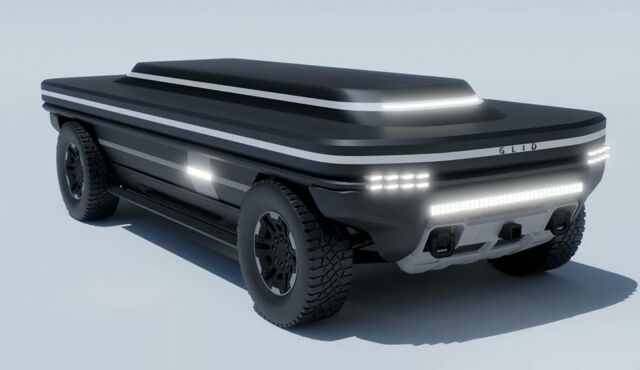 Glid's Autonomous Glider Road-Rail Vehicle