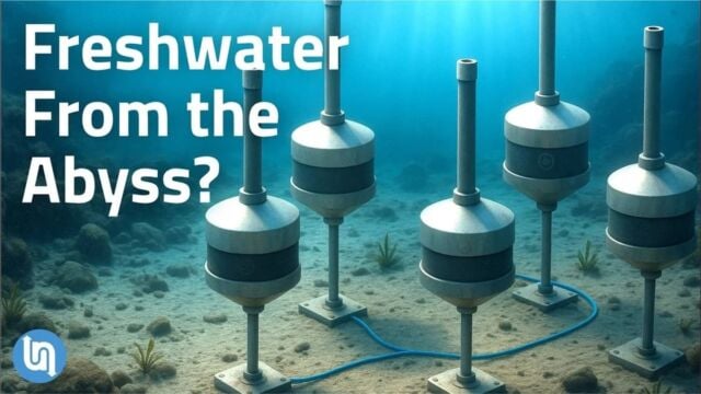 Turning Deep-Sea Water into Drinking Water