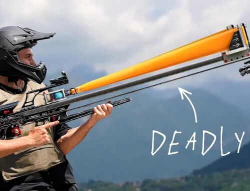 A Slingshot that Cracks Walls