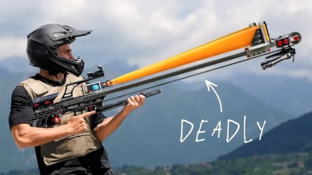 A Slingshot that Cracks Walls