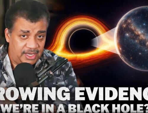Could our Universe be Inside a Black Hole?