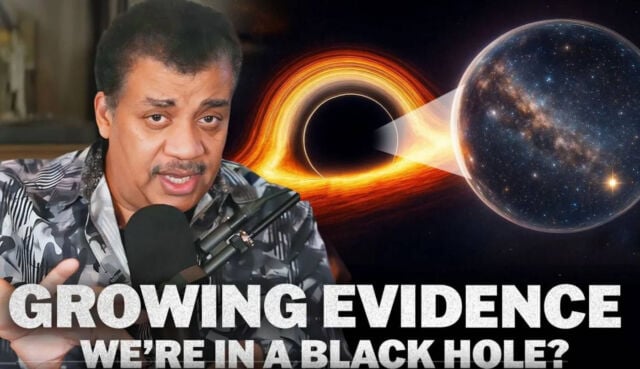 Our Universe Inside a Black Hole?