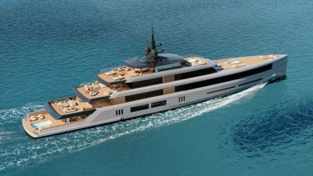 Project Velor 246-Foot Hybrid Superyacht