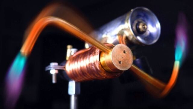 Rocket-powered Propeller