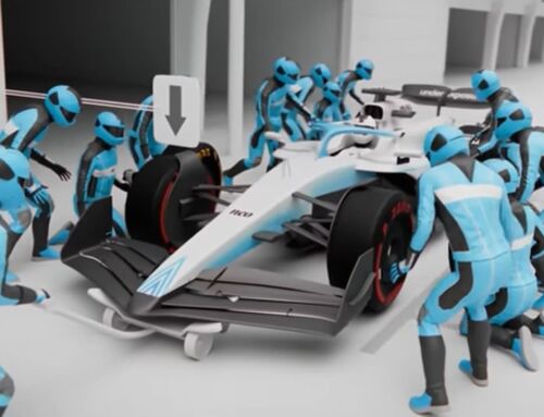 The Amazing Synchronization of a Formula 1 Pit Stop
