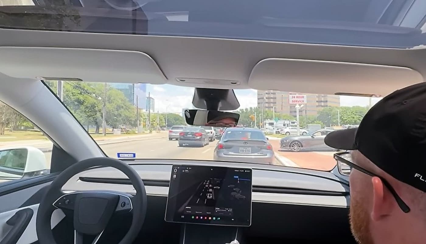 The First Tesla Robotaxi Ride