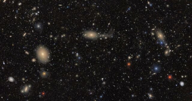 Millions of Galaxies by Vera C. Rubin Observatory
