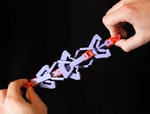 A mechanism that Shrinks when Pulled