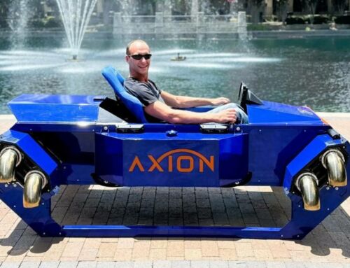 Axion Jet-Powered Personal VTOL Aircraft