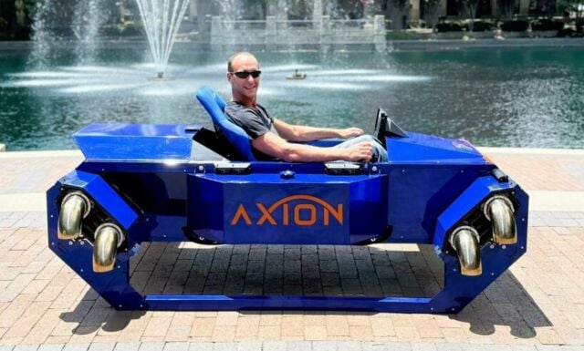 Axion Jet-Powered Personal VTOL Aircraft