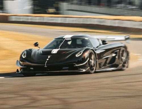 Koenigsegg Sadair’s Spear Wins at Goodwood Hill Climb