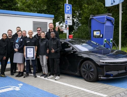 Lucid Air Grand Touring sets New Guinness World Records for the longest EV drive