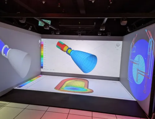 The CAVE System Surrounds Users With 3D Visuals