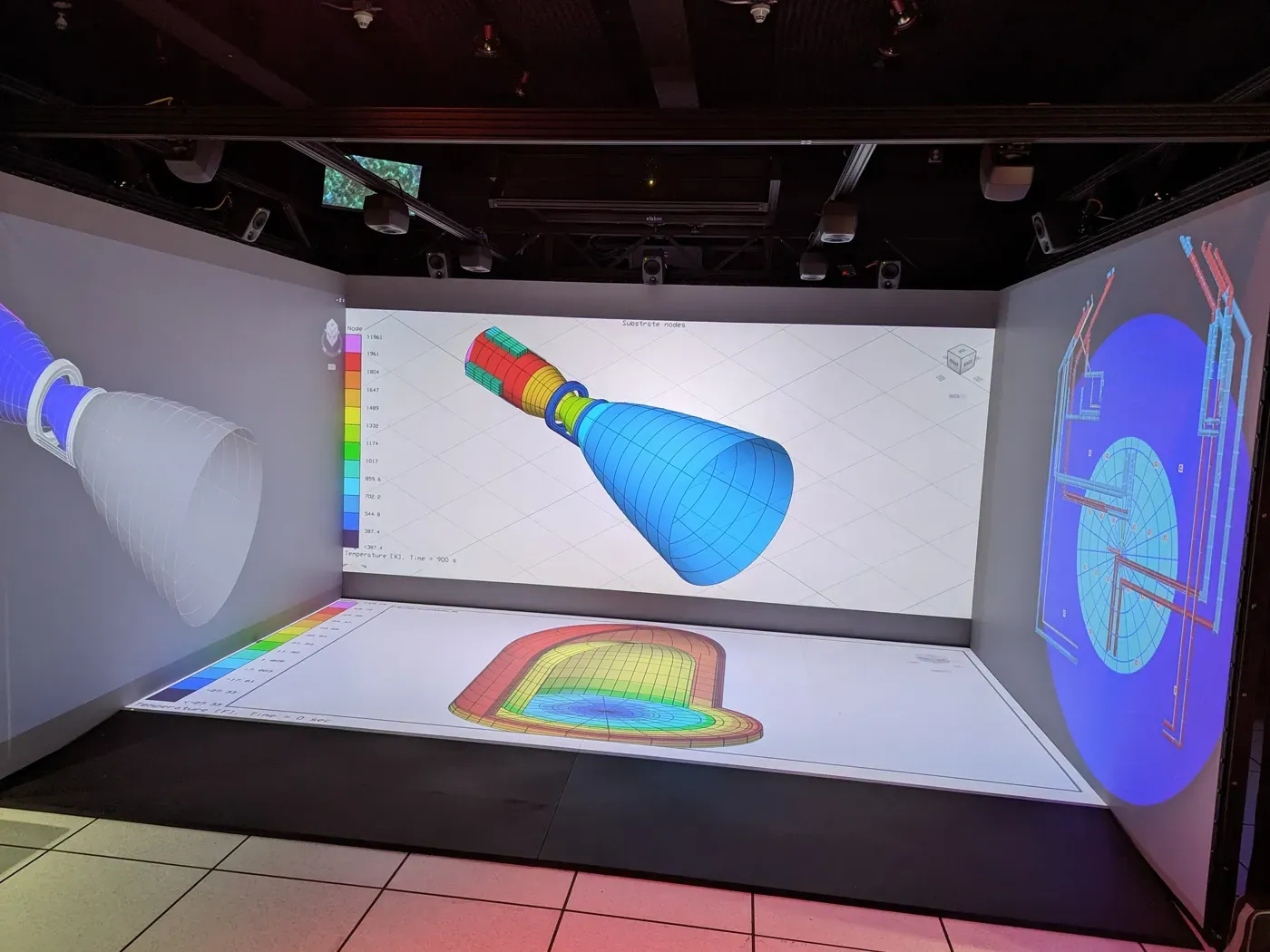 The CAVE System Surrounds Users With 3D Visuals
