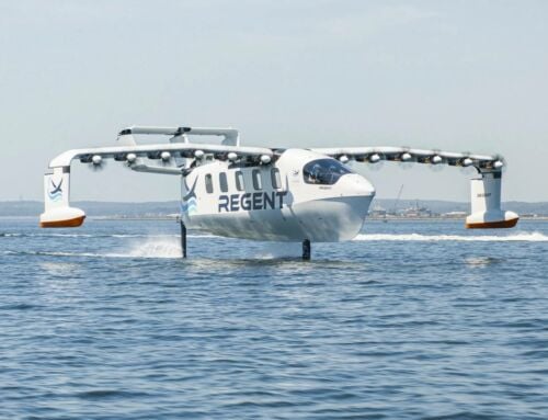 Viceroy Seaglider Rises out of the Water