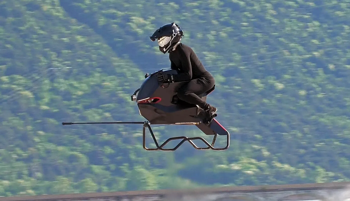 Volonaut Airbike flies again