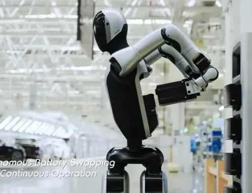 World’s First Humanoid Robot Capable of Autonomous Battery Swapping