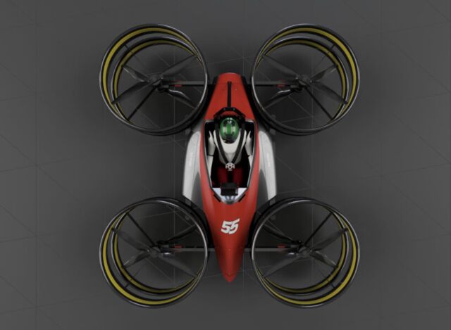 AirKart single-seat eVTOL (6)