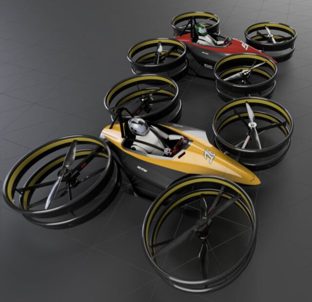 AirKart single-seat eVTOL (5)