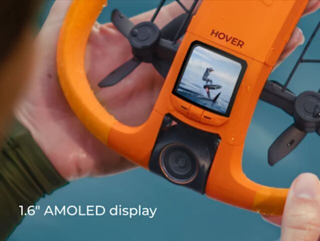 HOVERAir AQUA Self-Flying Camera (2)