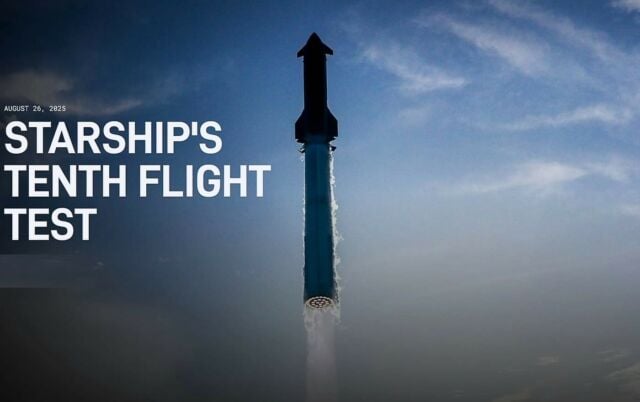 SpaceX Starship 10 Completes Successful Test Flight 1