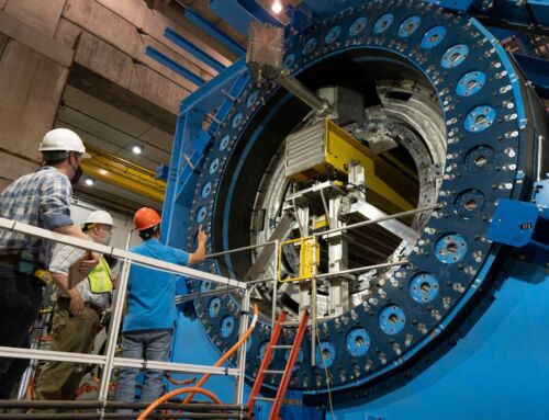 The sPHENIX particle detector Passes Critical First Test