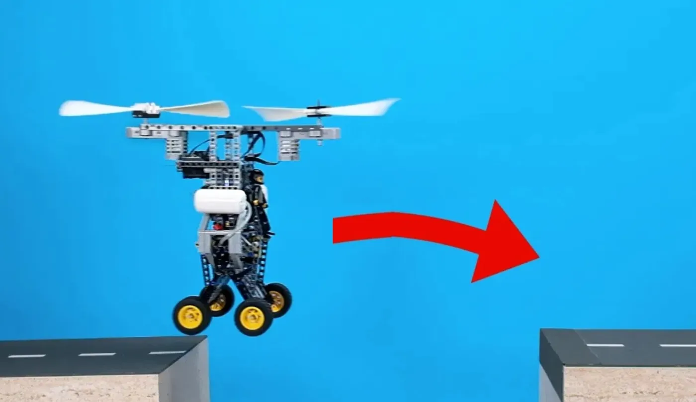 Lego Cars vs Bigger Pothole