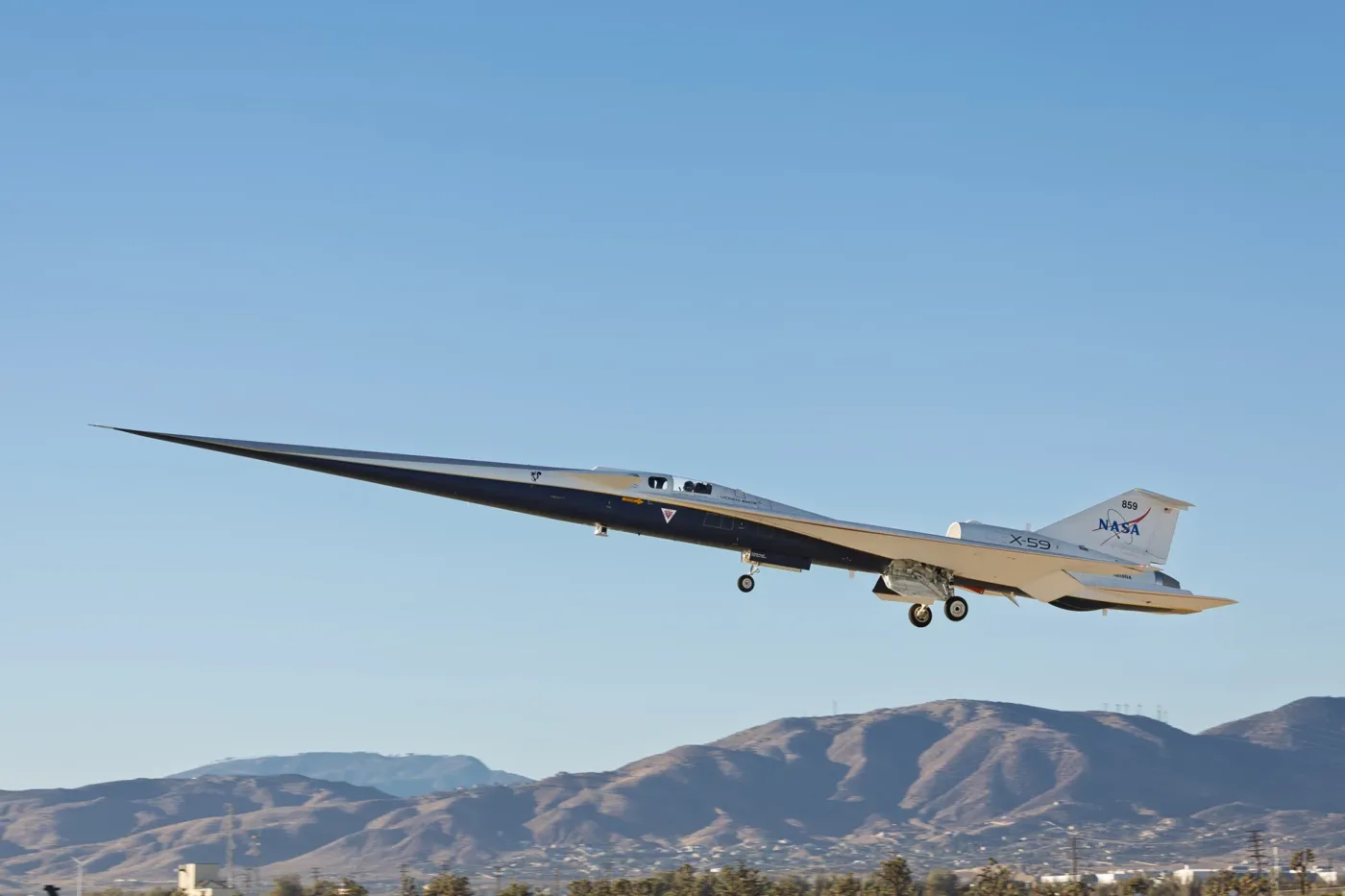 NASA’s X-59 First Flight