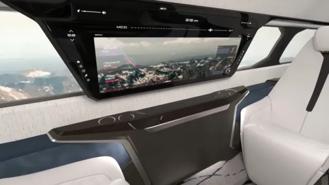 Proximus Private Jet Innovative Prototype cabin 1