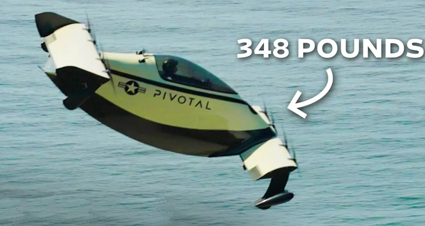 The $190K Pivotal's ultralight eVTOL