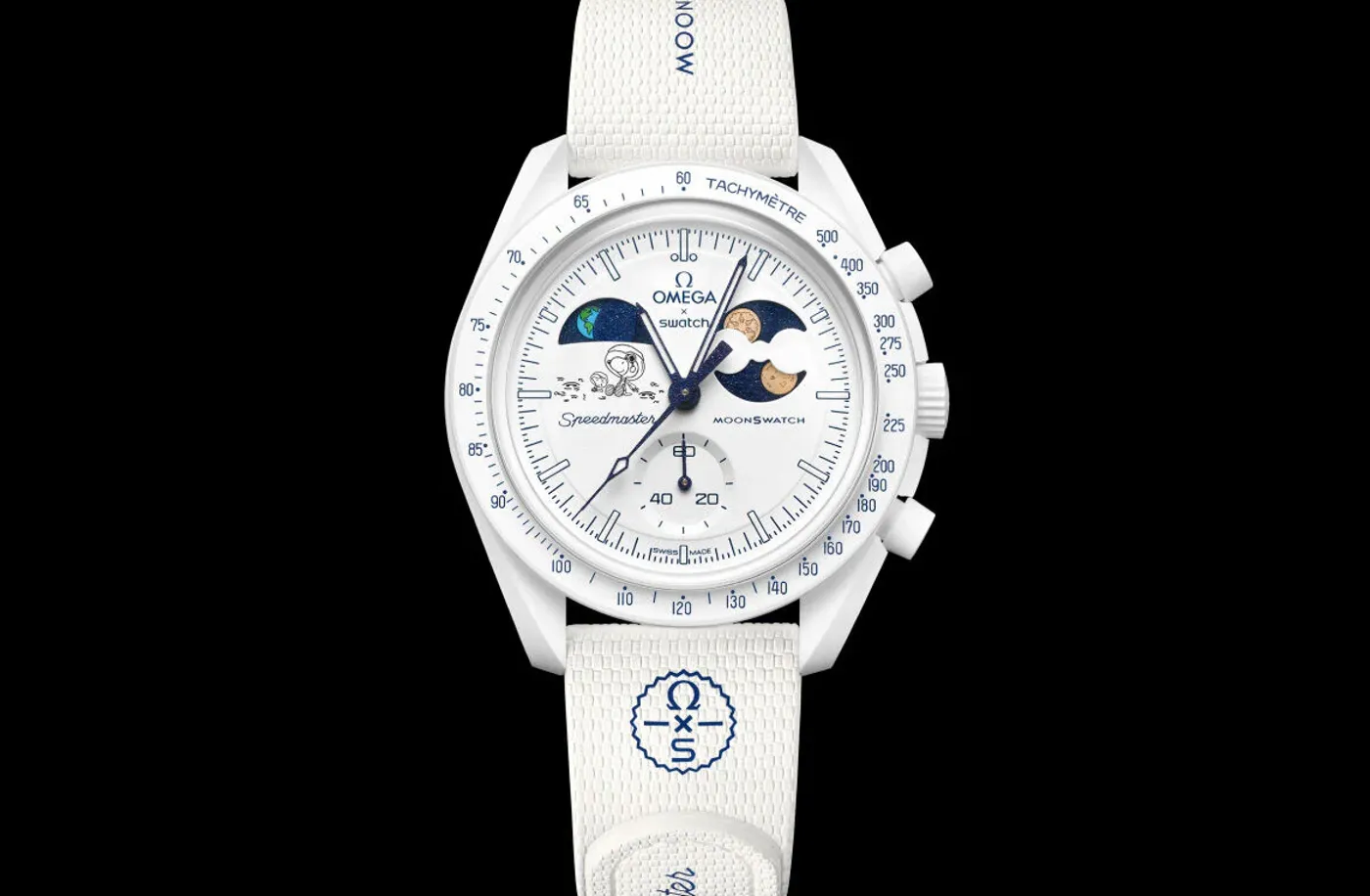Omega - Swatch MoonSwatch Mission to Earthphase Cold Moon Watch (6)