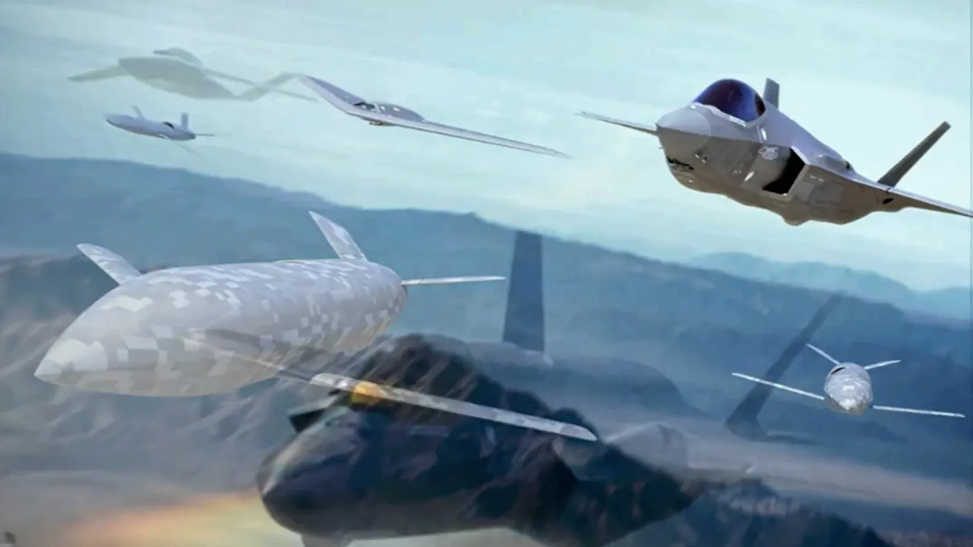 F 35 Pilots Practice Teaming With Navy Uncrewed Aircraft in Virtual Training 1
