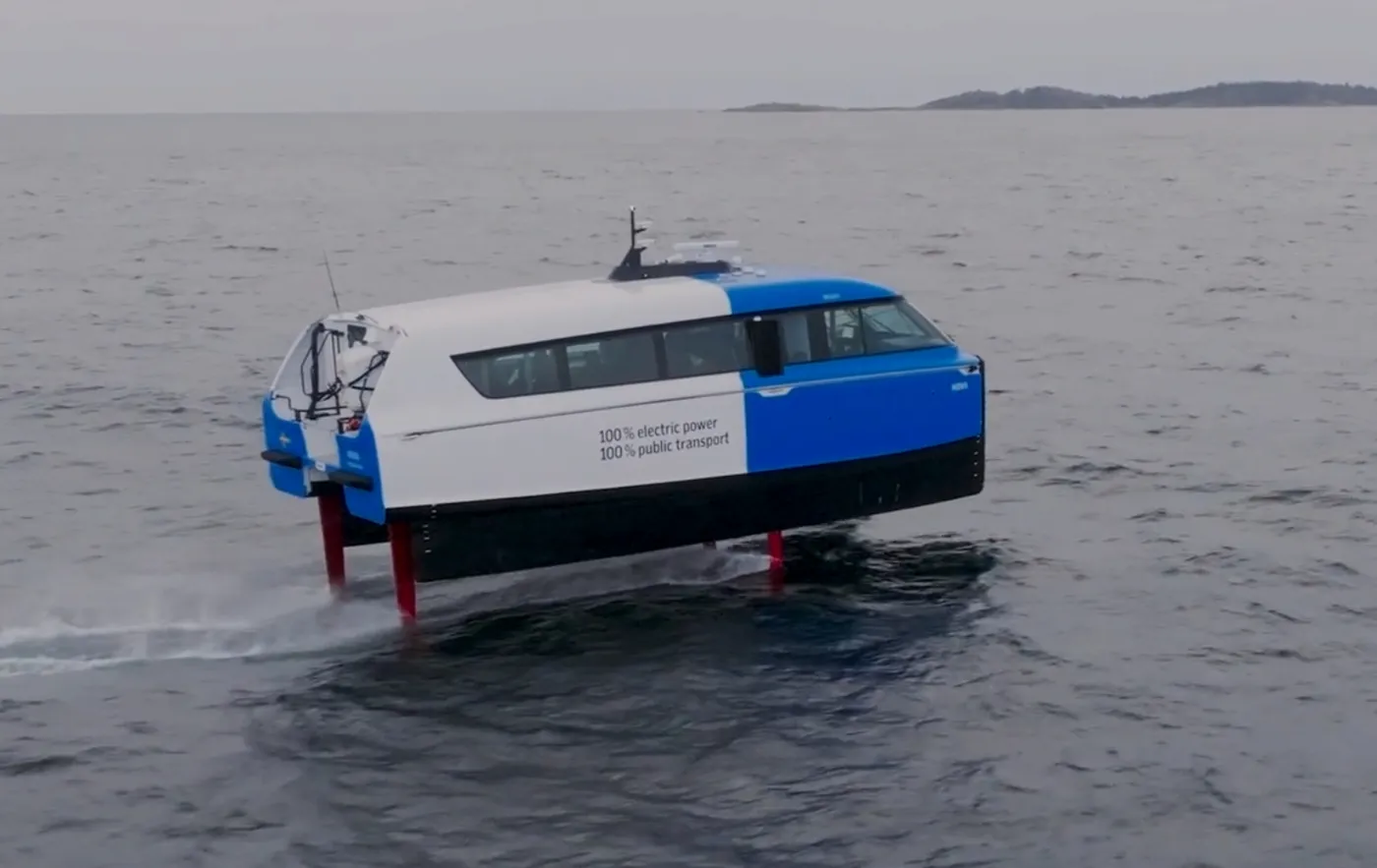Candela's P-12 Hydrofoiling Electric Ferry (2)