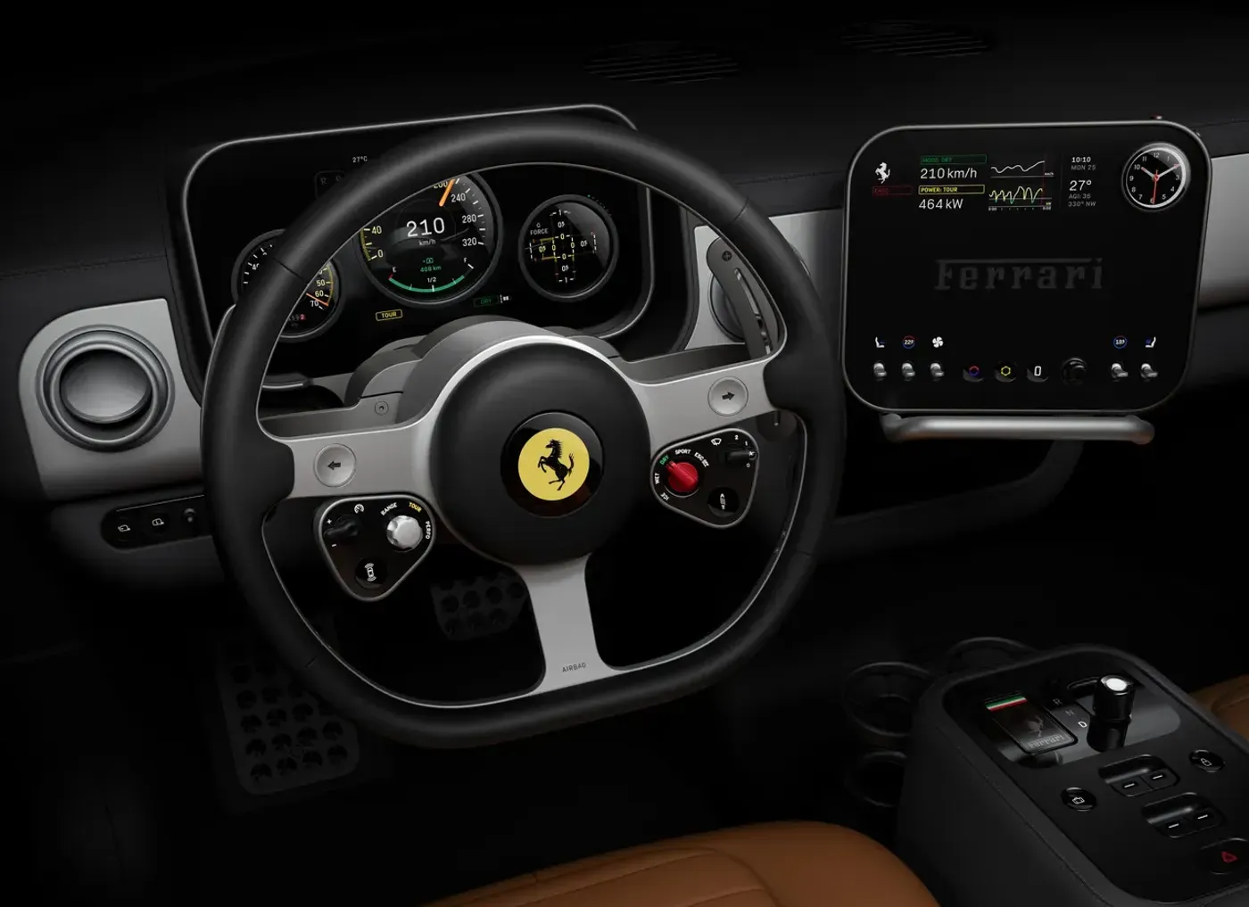 Ferrari's First EV Interior by Jony Ive (17)