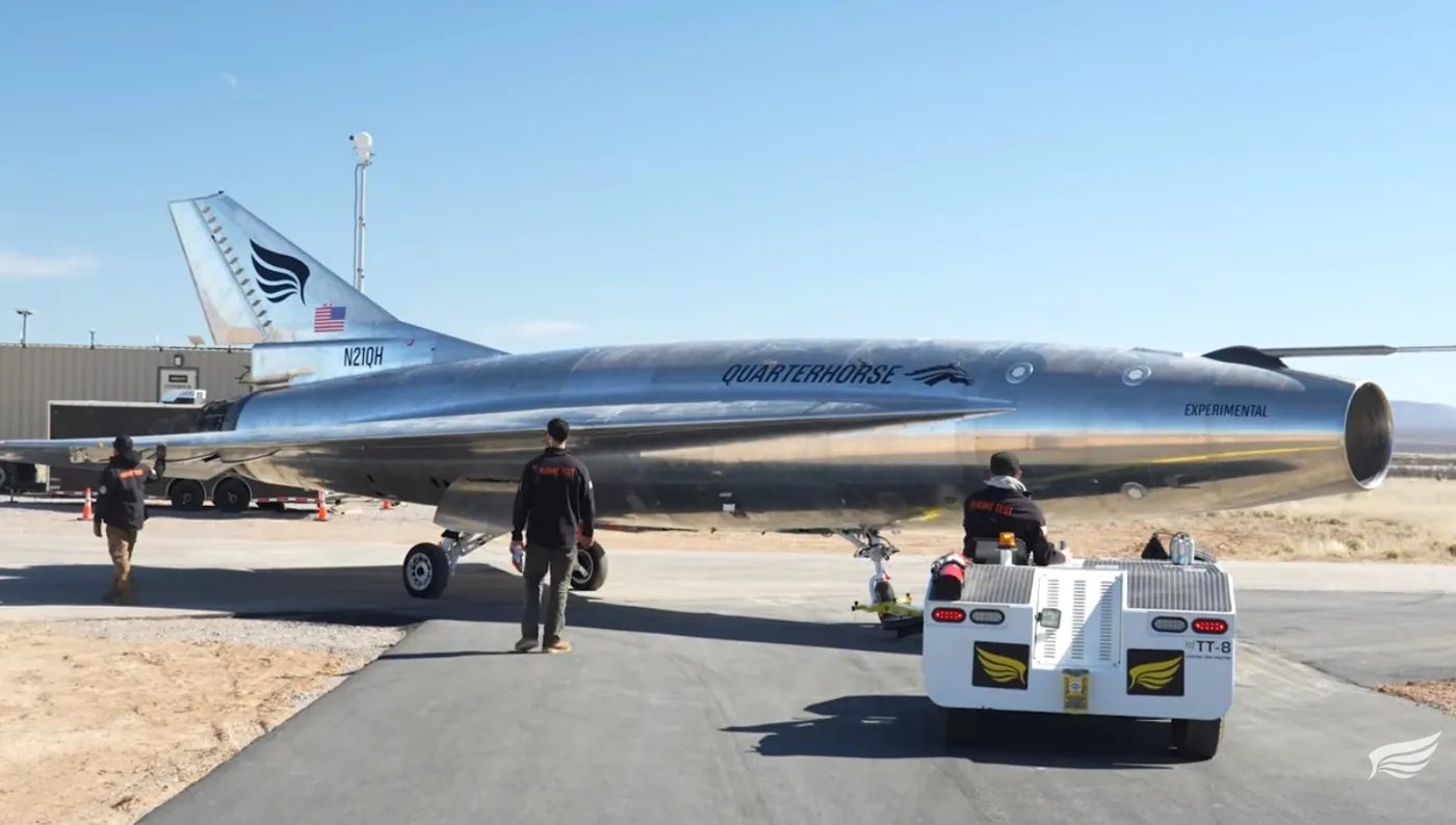 Hermeus Quarterhorse Mk 2.1 Supersonic Plane
